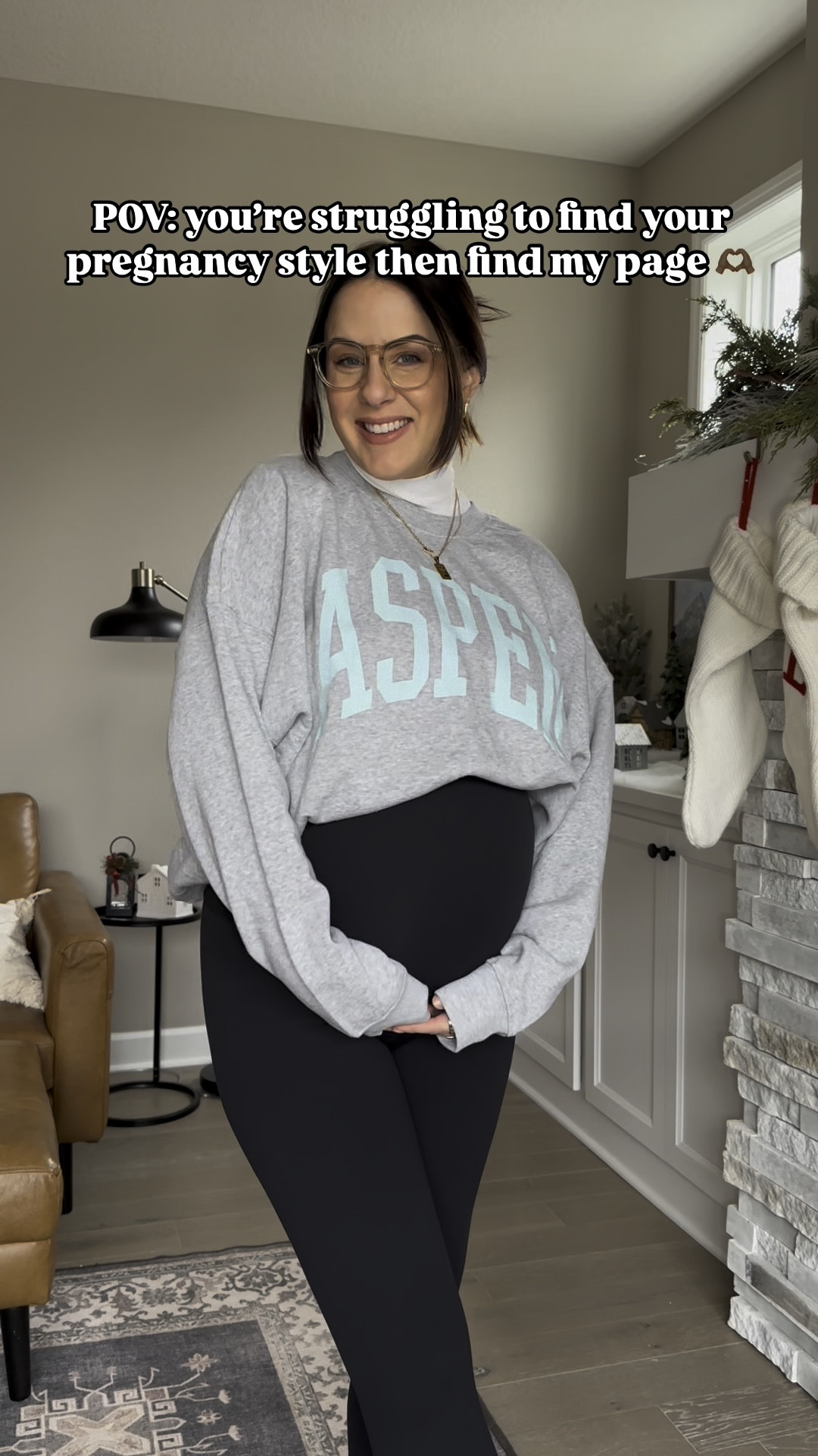 target sweatshirt on Black Friday deal 40% off & $13 👀 also my glasses are 50% off with code EBF1

L swearshirt, m leggings

slippers on sale & would make the perfect gift! fit tts 🤎

#pregnancystyle #maternity #bumpstyle #holidayoutfit #29weekspregnant #targetstyle Target style, target outfit, pregnancy outfit, pregnancy style, maternity, petite outfits, bump style, pregnancy style winter, winter outfits, maternity leggings, comfy outfit, maternity style, outfit idea, Pinterest outfit, Pinterest inspired, Black Friday, cyber Monday 

#LTKSaleAlert #LTKBump #LTKCyberWeek