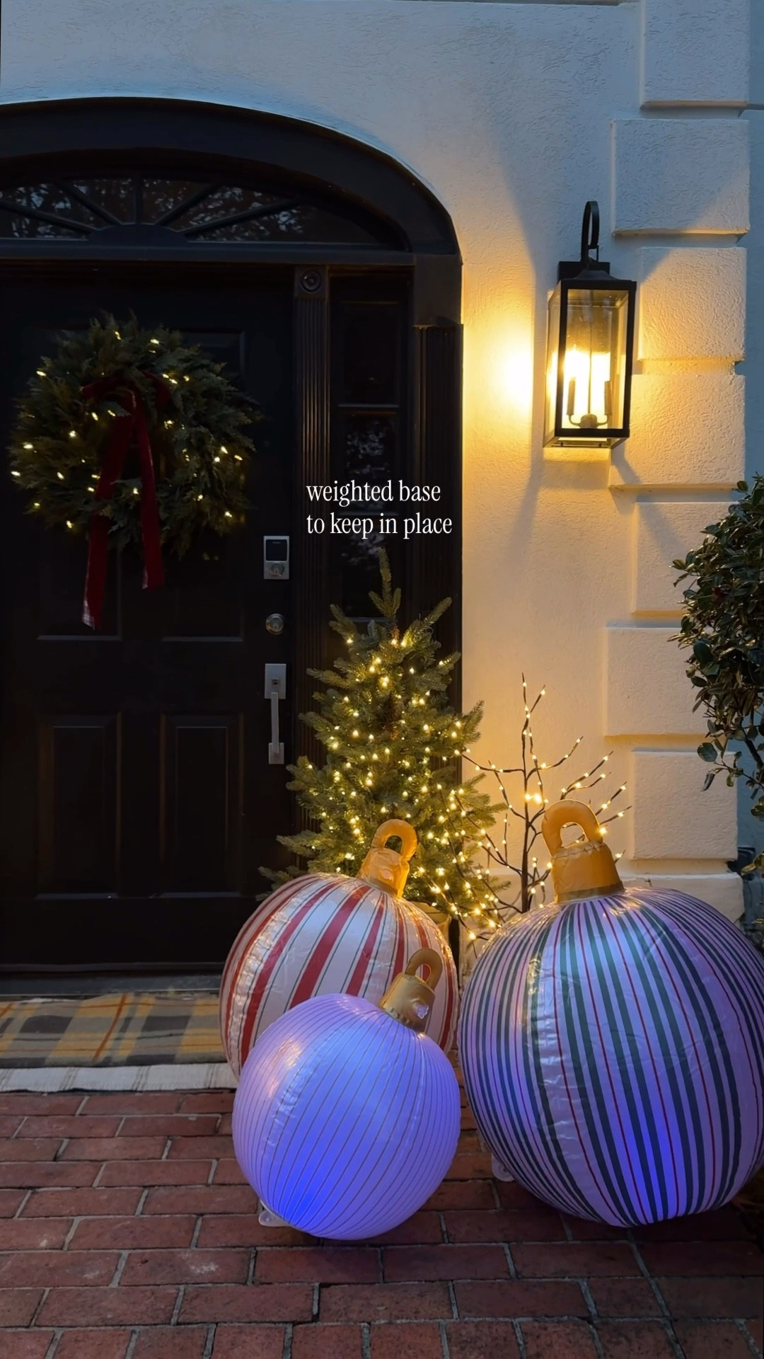who knew christmas inflatables could be aesthetic?! 

i love that these are so easy to setup, light up with remote and can be put on timer! 

linking my favorite inflatable decor below! mine is the “vintage stripe” 

@funboy #ad christmas decorating, holiday decor, entryway decor 

#LTKHome #LTKHoliday #LTKSaleAlert