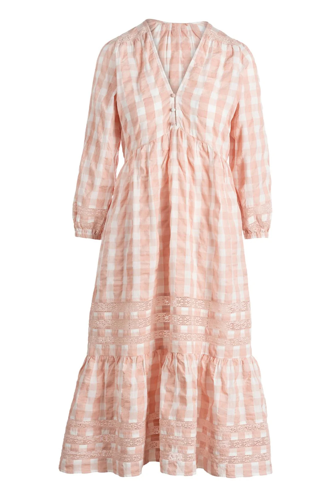 Lyla Dress in Pink Gingham | Baybala