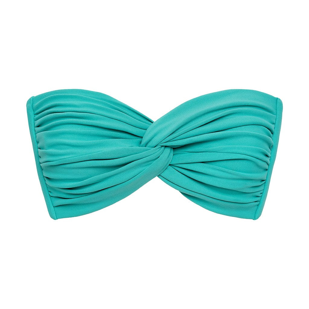 Teal Turban Bikini Top | Montce