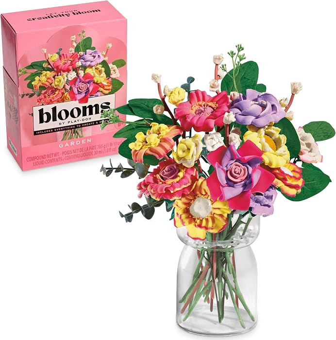 Play-Doh Blooms Garden Flower Bouquet Making Kit | Amazon (US)