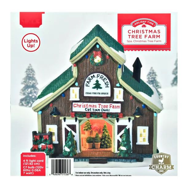 Holiday Time Christmas Tree Farm | Walmart (US)