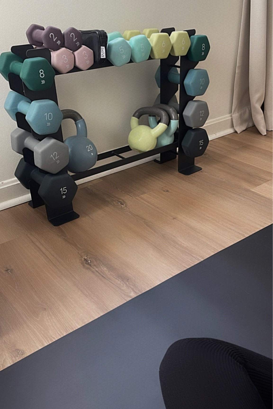 At home work out essentials. Weights. Dumbbells. Kettlebell.

#LTKfit #LTKunder50 #LTKhome