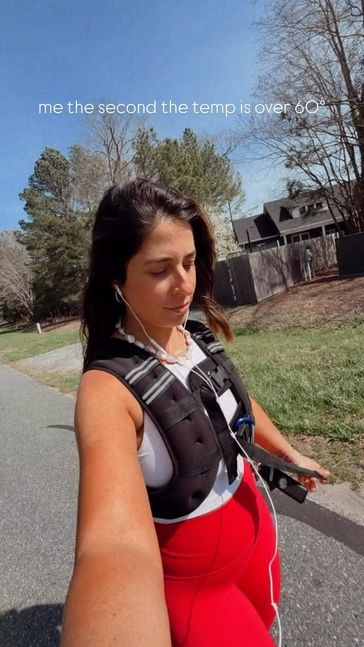 I am 100% a better person when the weather warms up. I just feel far more energetic, more like myself, happier and simply far more full of life. This weather makes me want to get my weighted vest and go for a walk and I’m craving summer days on the patio with a book. 

#LTKSeasonal #LTKActive #LTKPetite