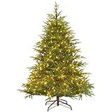 National Tree Company Pre-Lit 'Feel Real' Artificial Full Christmas Tree, Green, Frasier Grande, ... | Amazon (US)