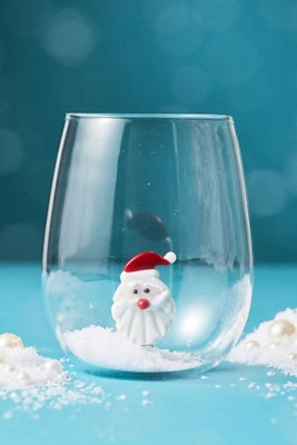 The Jolly Icon Stemless Wine Glass | Anthropologie (US)