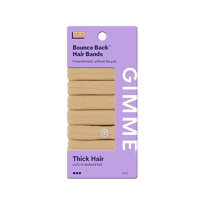 Gimme Beauty Thick Hair Extra Stretch Bands - Patent-Pending Design for Maximum Hold - Premium Ti... | Amazon (US)