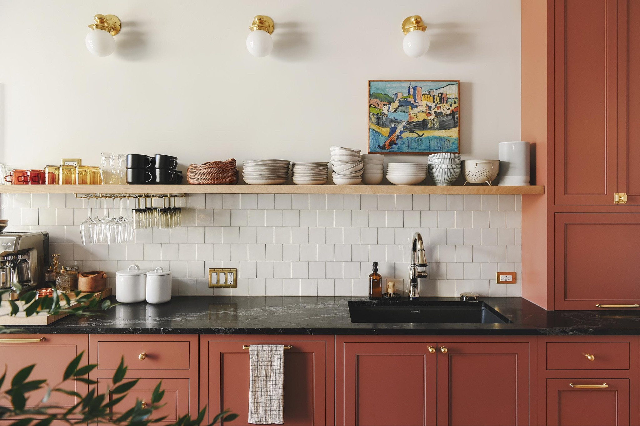 We absolutely love our own black marble countertops

#LTKHome