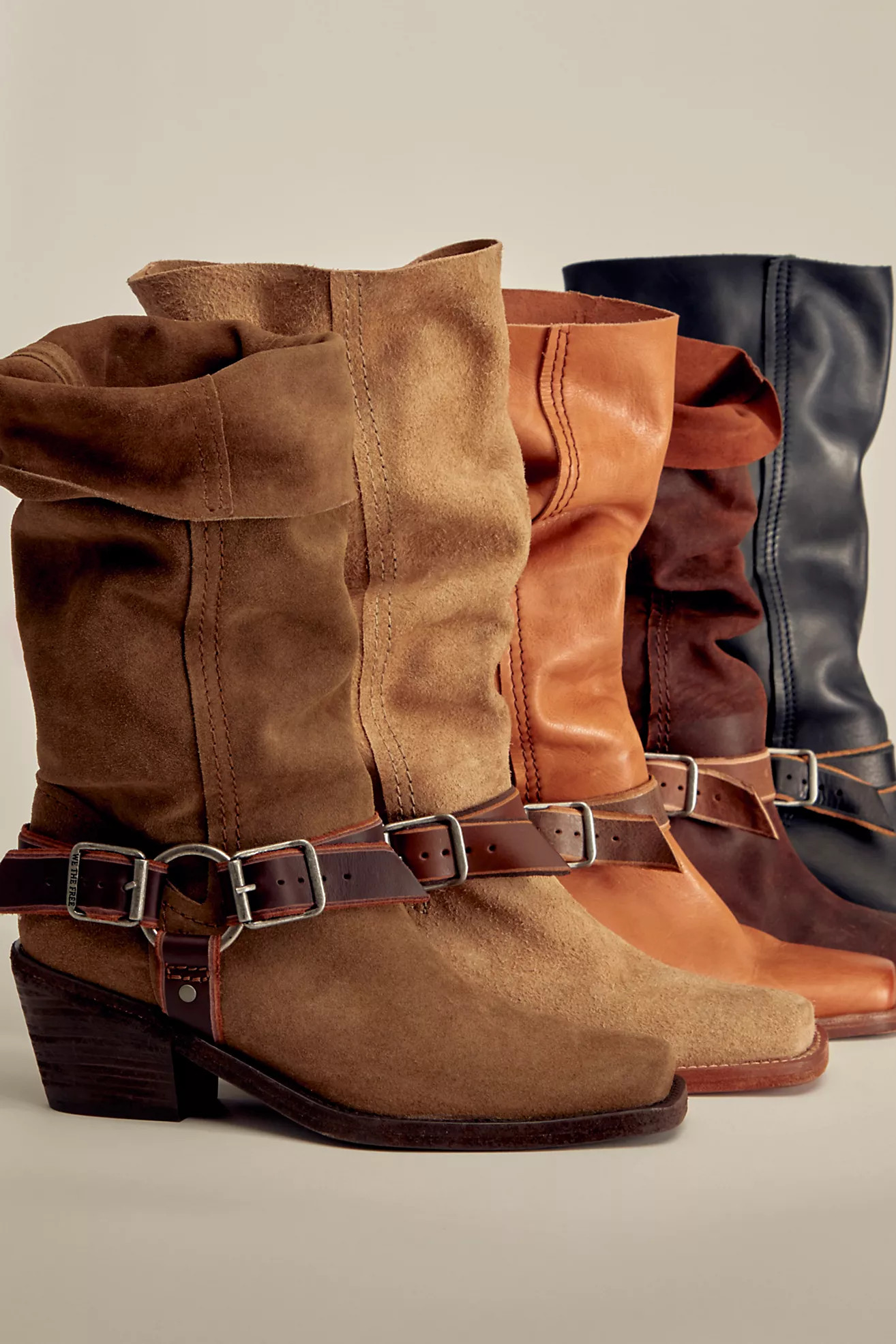 We The Free Denver Double Buckle Boots | Free People (Global - UK&FR Excluded)