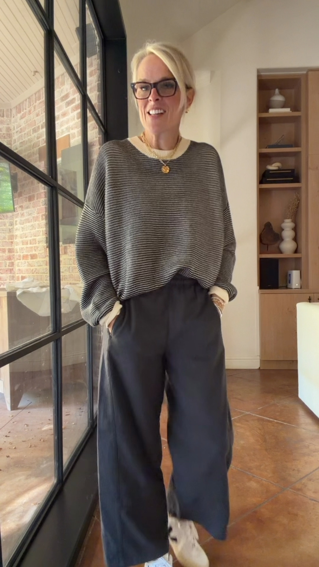 Comfy head to toe Anthropologie outfit! 

Sweater - I sized up one to a medium
Pants - run a tad big 



#LTKStyleTip #LTKSeasonal #LTKOver40