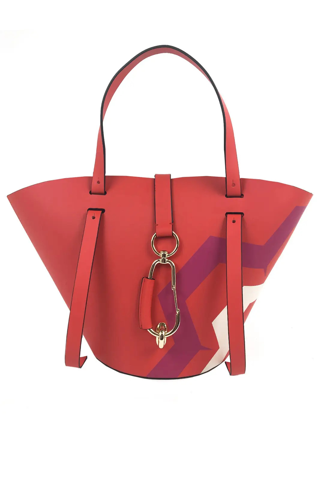 ZAC Zac Posen Handbags Digital Print Belay Tote | Rent The Runway