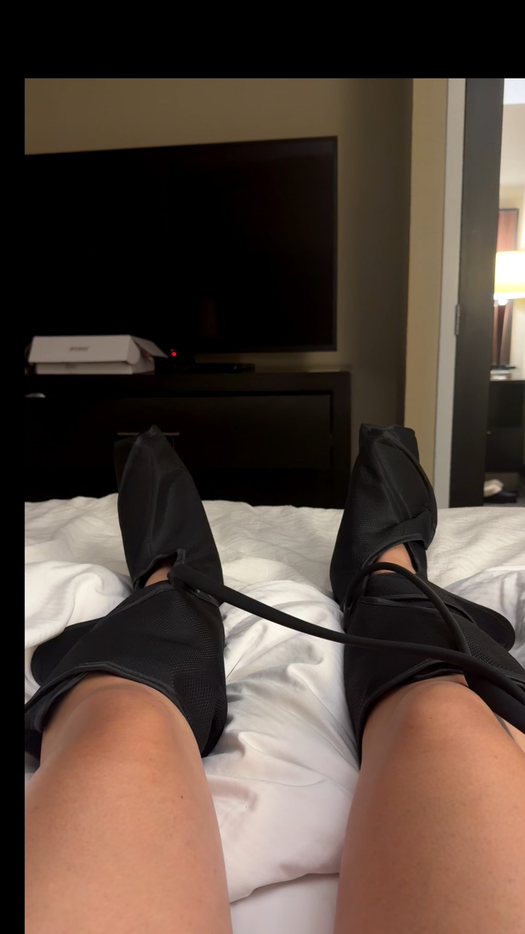 Leg compression machine under $100! Been using this. I just got it.  

#LTKFindsUnder100 #LTKfitnessgoals #LTKmomlife