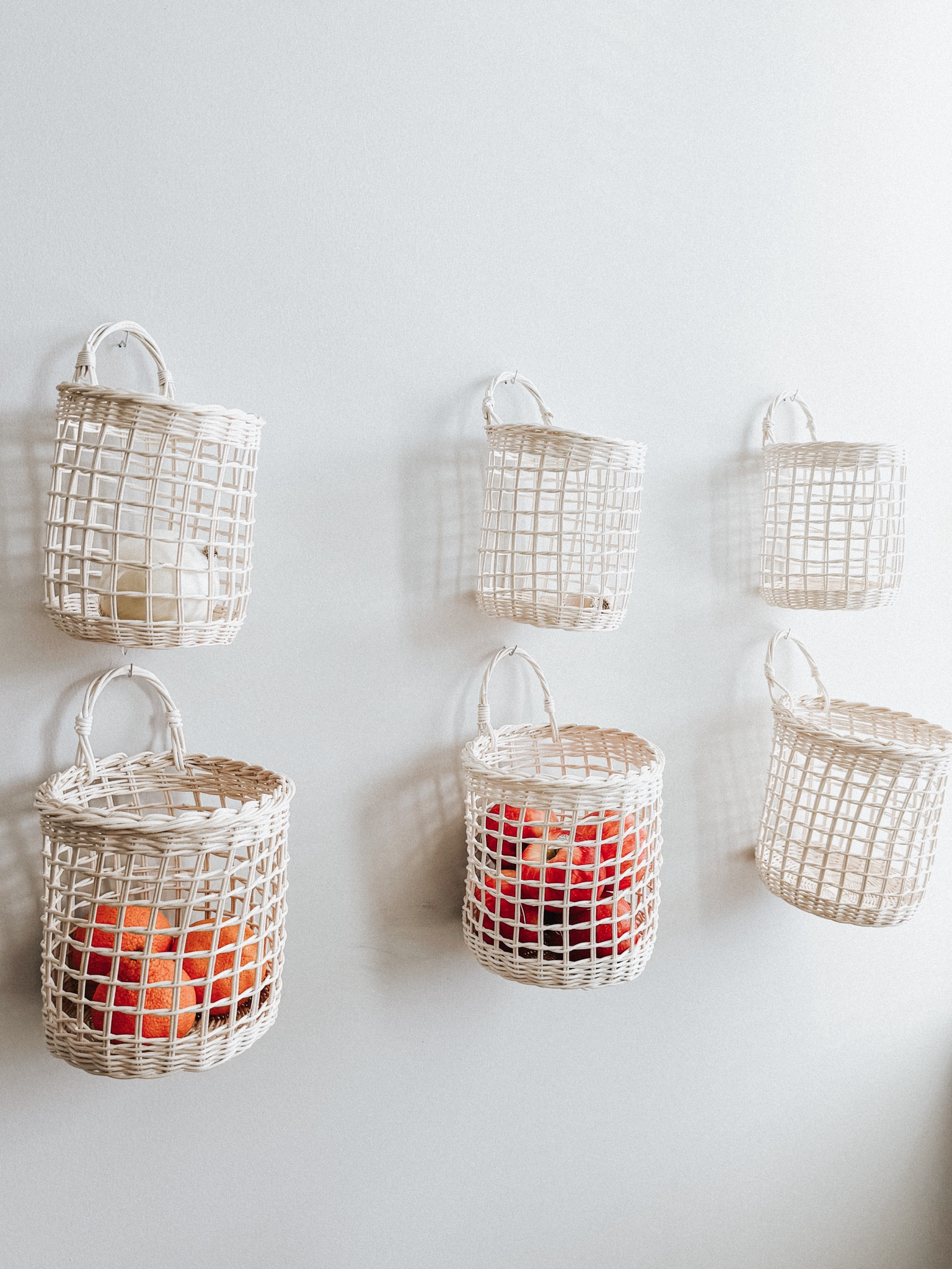 love our new fruit & veggie baskets! hung them on our wall using non damaging hooks that hold a lot of weight!

food storage, fruit basket, fruit bowl, kitchen storage, kitchen organization, food organization, wall hooks

#LTKstyletip #LTKhome #LTKfindsunder50