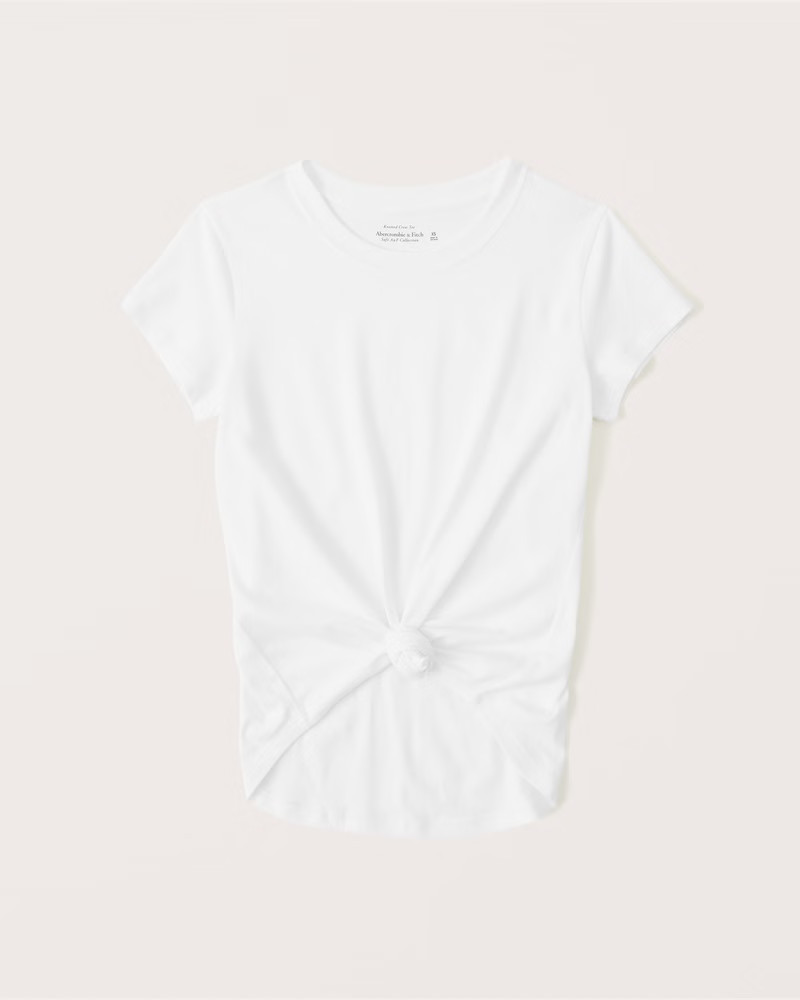 Women's Everyday Crew Essential Tee | Women's Tops | Abercrombie.com | Abercrombie & Fitch (US)