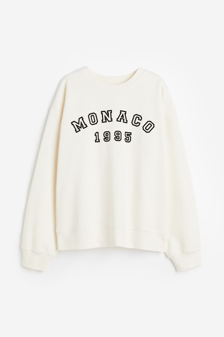 Printed Sweatshirt | H&M (US + CA)