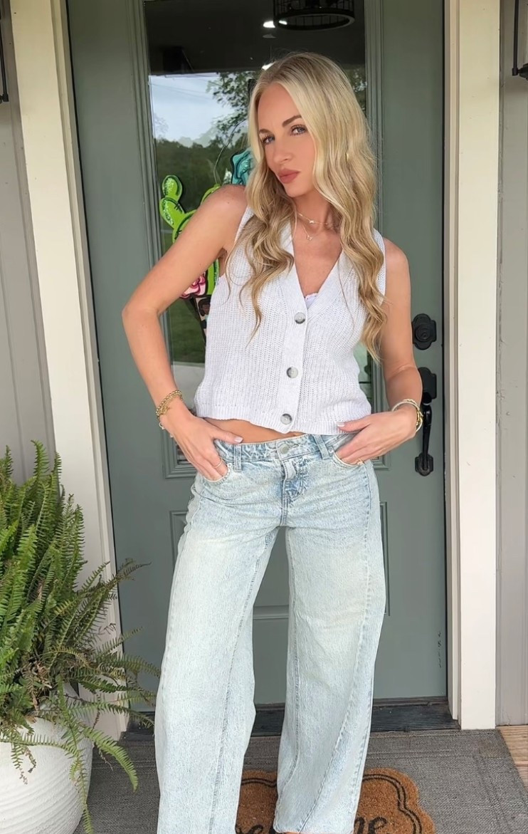 These low rise, wide leg jeans will forever be my favorite! 

#LTKdayinmylife #LTKootd #LTKmomlife