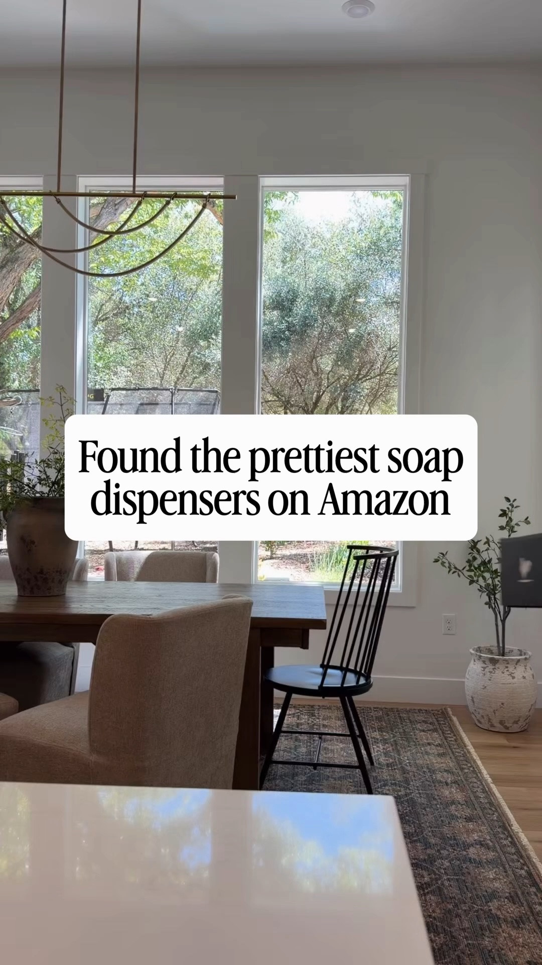 Amazon home finds that instantly make your kitchen look more expensive 🤎✨

I’m a sucker for the little details, and these amber glass hand soap and dish soap dispensers with the matching tray are one of my favorite affordable upgrades. They give that custom kitchen look without spending a fortune.

✔️ Amber glass bottles with luxe gold pumps
✔️ Matching tray keeps everything neat and organized
✔️ Elevates your kitchen counter in seconds
✔️ Neutral, modern, and designer-inspired

One of those simple Amazon finds that makes everyday spaces feel a little more beautiful.

#AmazonHomeFinds #KitchenDecor #AmazonKitchenFinds #HomeStyling #NeutralHomeDecor