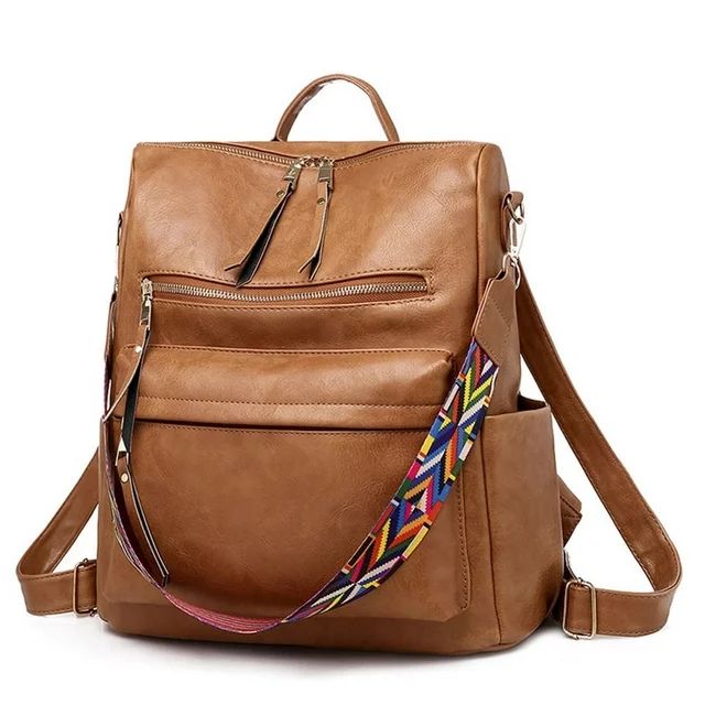 Mifater Women Backpack Purses Multipurpose Design Shoulder Bag PU Leather Travel bag | Walmart (US)