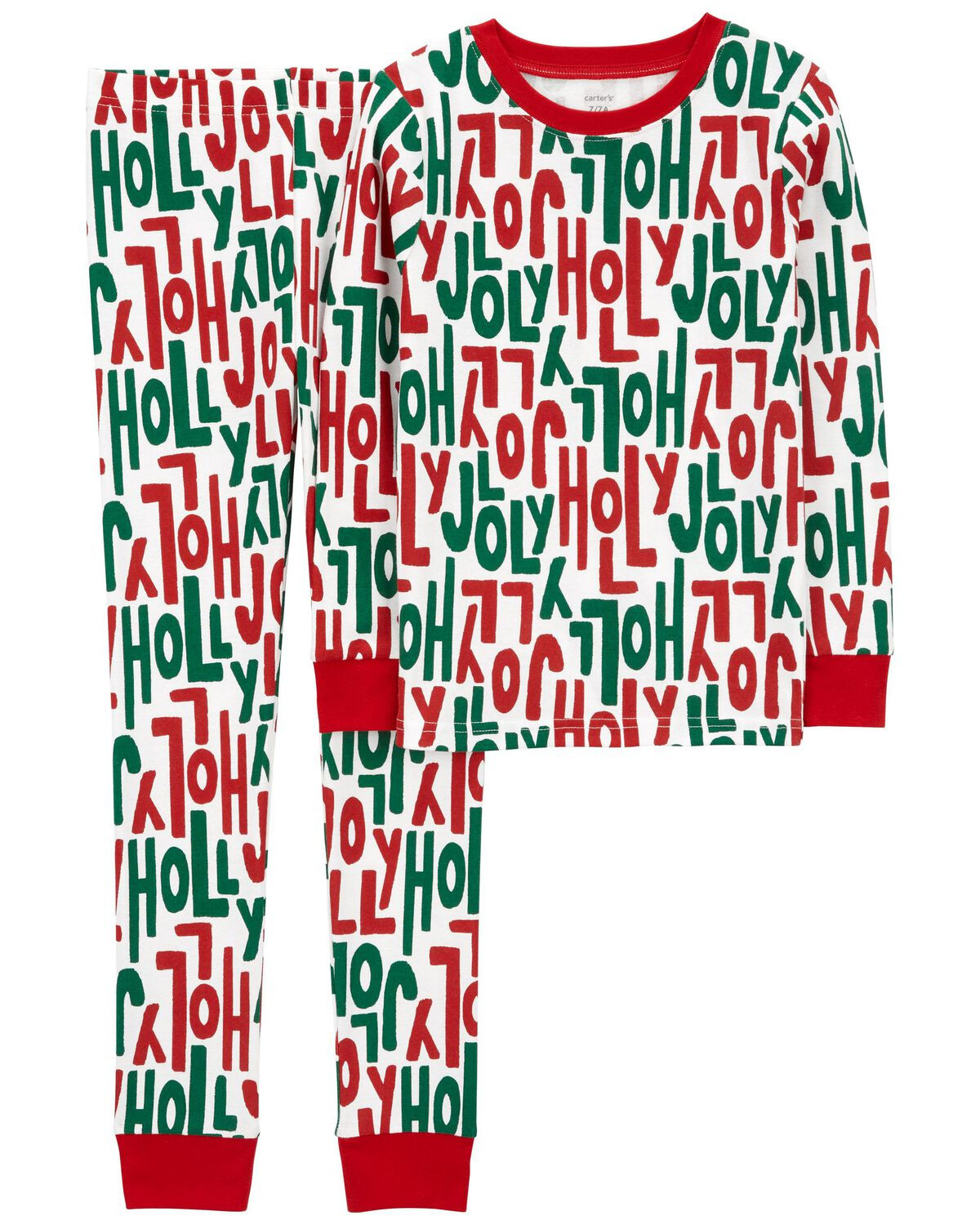 Kid 2-Piece Holly Jolly Holiday 100% Snug Fit Cotton Pajamas - Carter's | Carter's | Carter's Inc