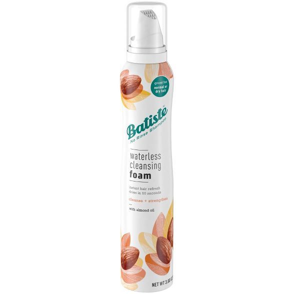 Batiste Cleanse + Strength with Almond Oil Waterless Cleansing Foam - 3.6oz | Target