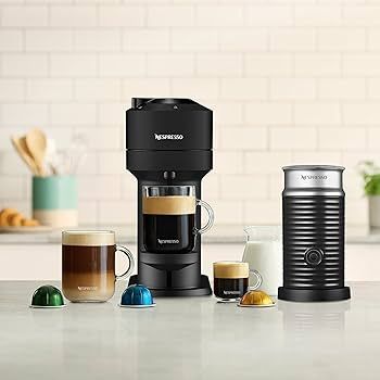 Nespresso Vertuo Next Coffee and Espresso Machine with Aeroccino Frother by Breville, Matte Black | Amazon (US)