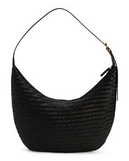 Leather Handwoven Essentials Hobo Bag | Handbags | Marshalls | Marshalls