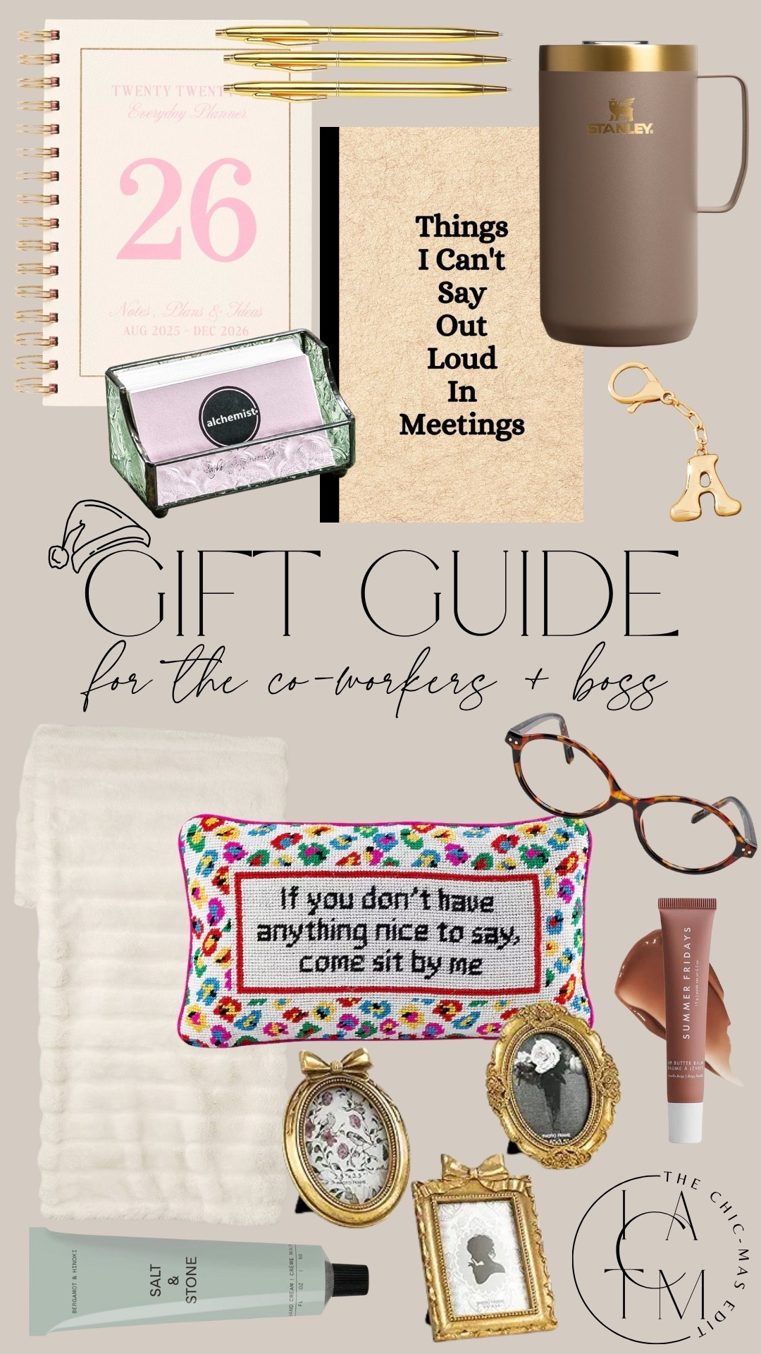 Holiday gift guide: for the coworkers & boss! 

#LTKHoliday #LTKGiftGuide #LTKWorkwear