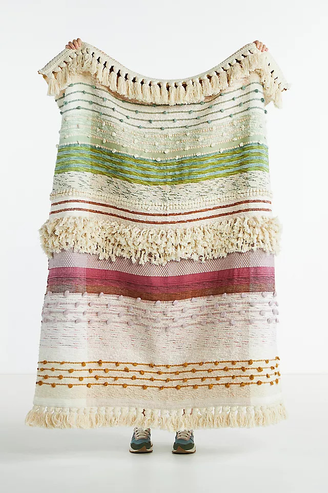 All Roads Primrose Throw Blanket | Anthropologie (US)