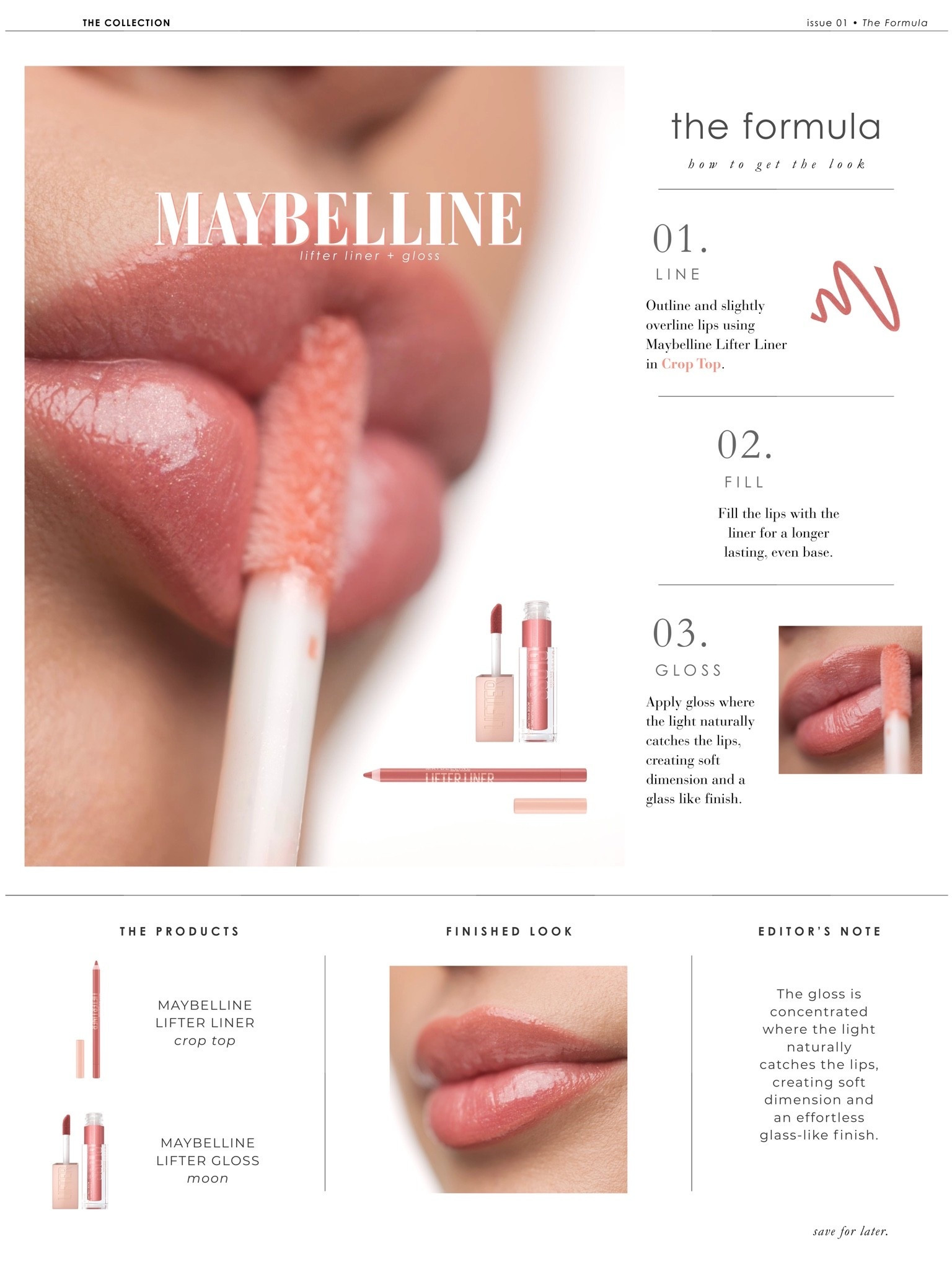 Soft, glossy lips with two Maybelline favorites: Lifter Liner in Crop Top + Lifter Gloss in Moon. Shop the complete combo below.

#LTKBeauty #LTKmomlife #LTKootd