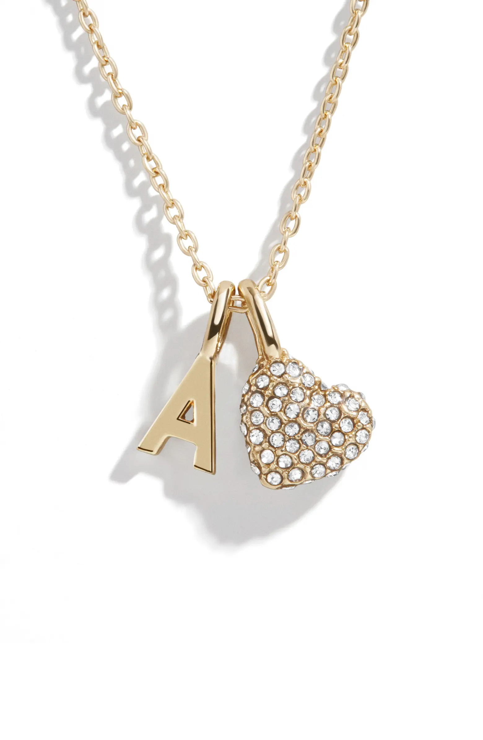 BaubleBar Karrigan Heart Charm Necklace | Nordstrom | Nordstrom