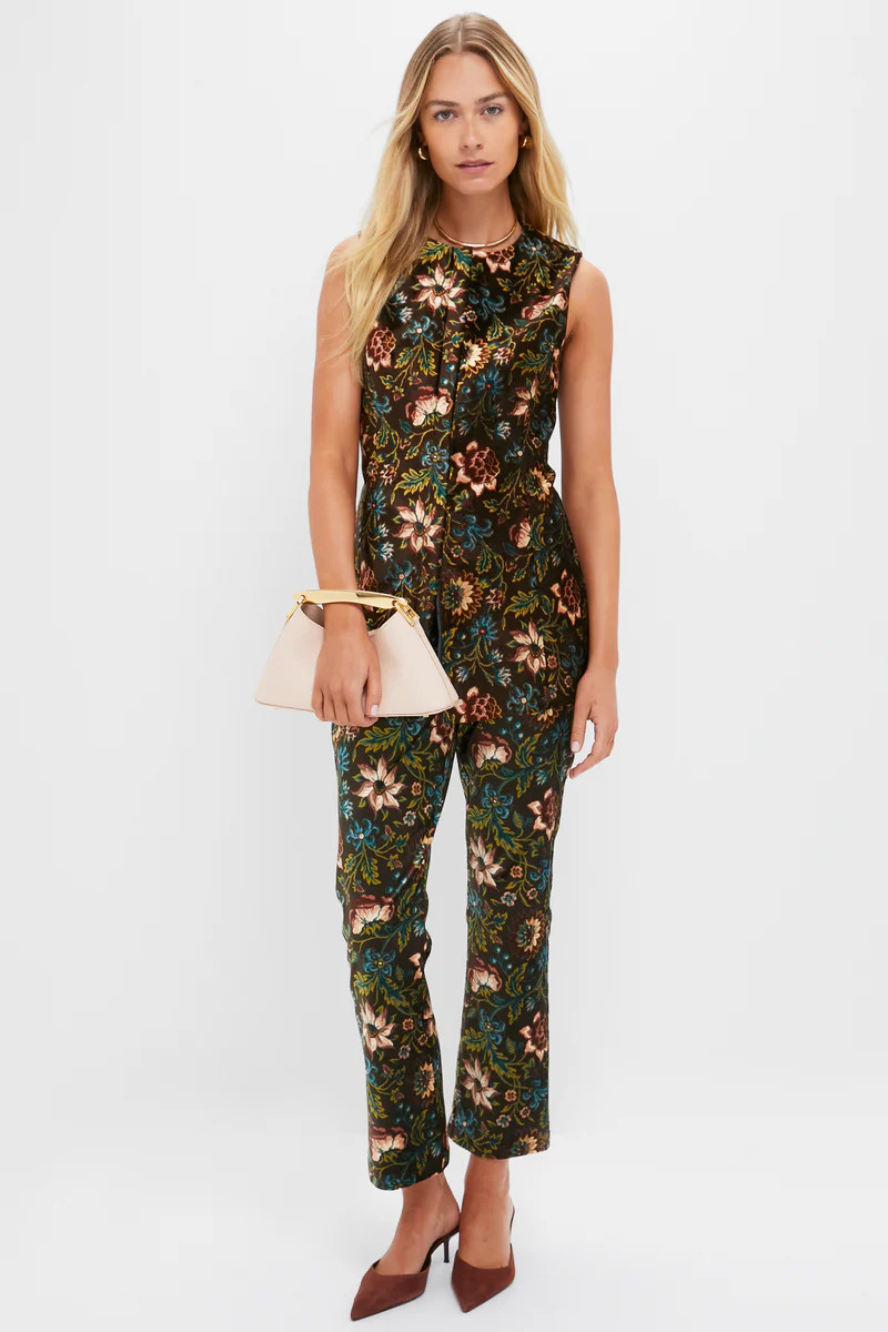 Hazel Moonflower Velvet Rhoda Tunic Top | Tuckernuck (US)