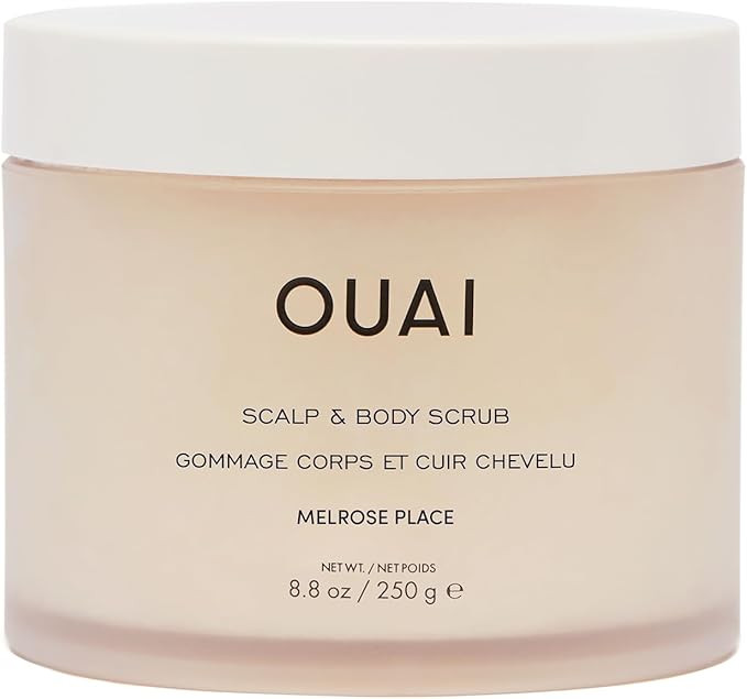 OUAI Scalp & Body Scrub - Melrose Place - Exfoliating Body Polish with Sugar & Coconut Oil Blend ... | Amazon (UK)