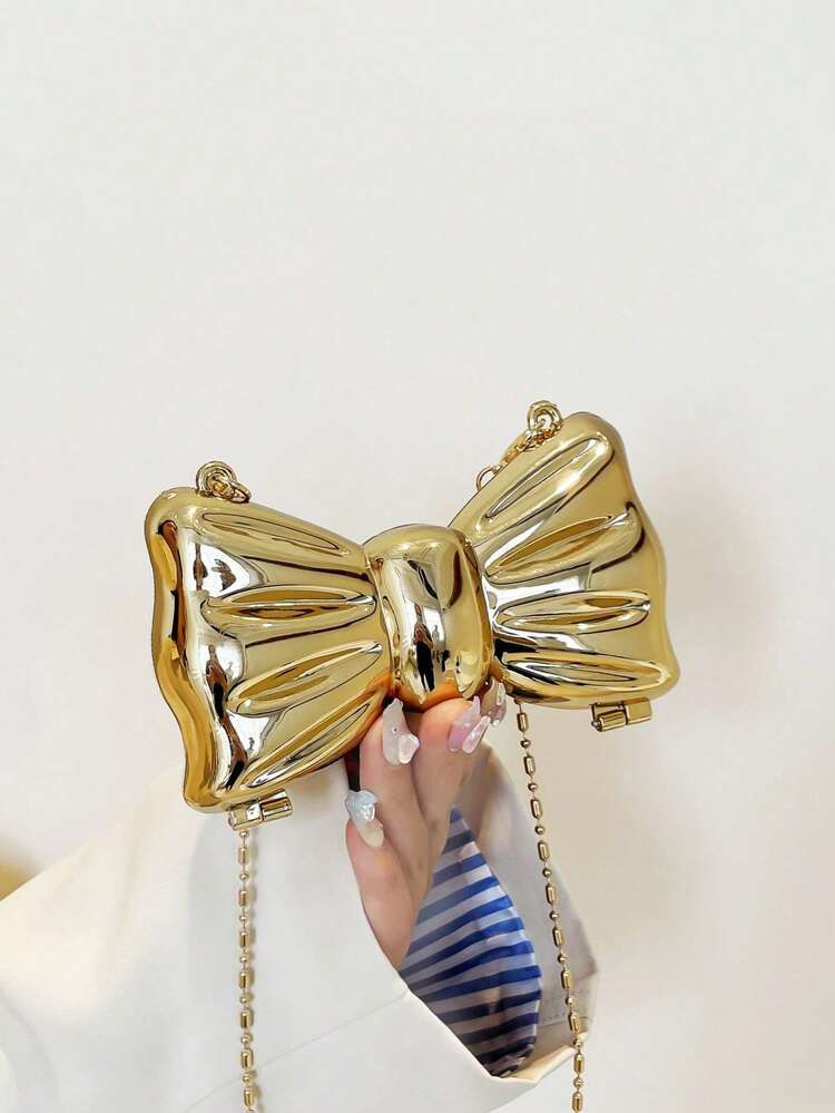 Bow-Shaped Mini Evening| SHEIN | SHEIN