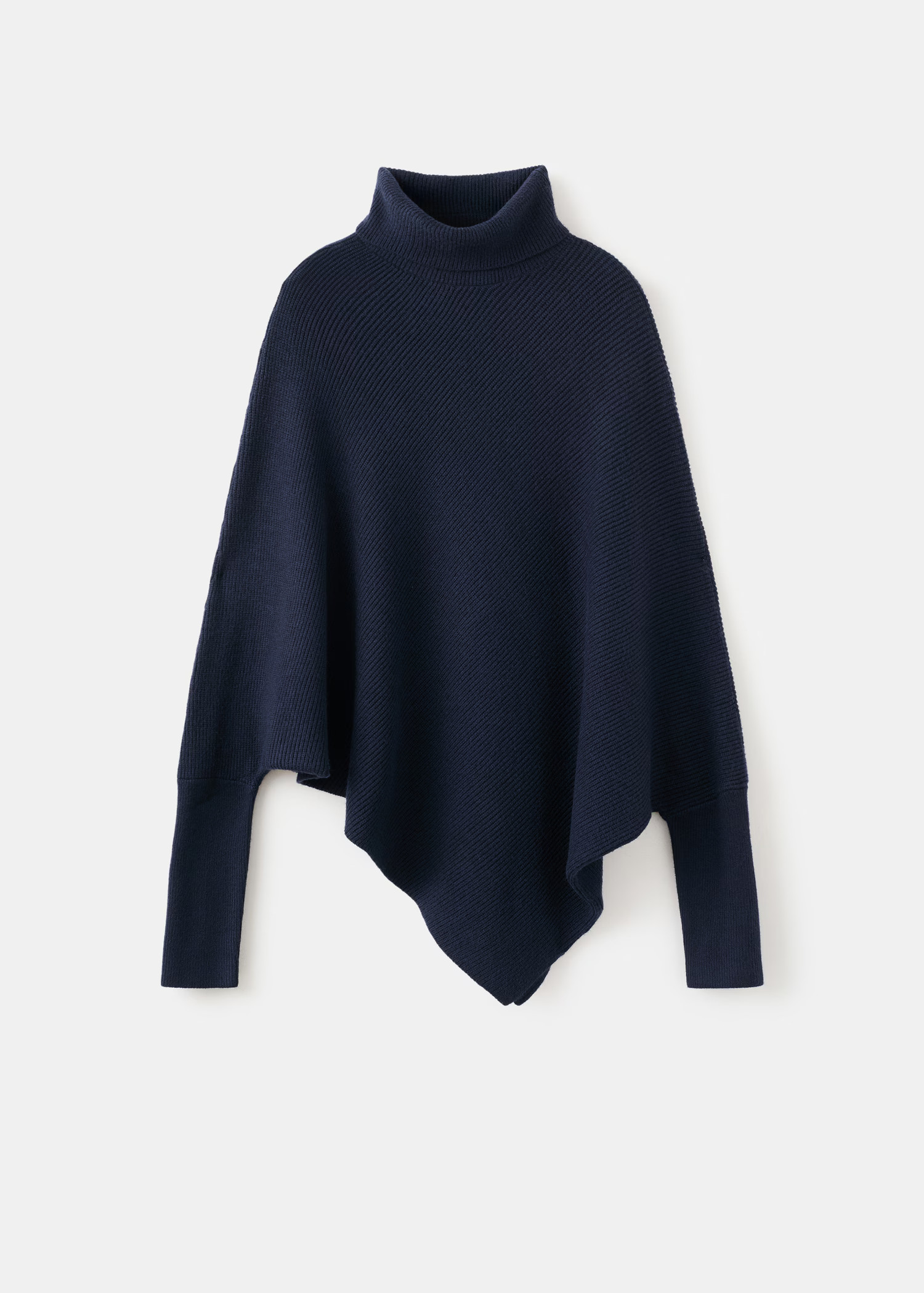 Sweater with asymmetrical roll neck | Mango (US/MX/AU)