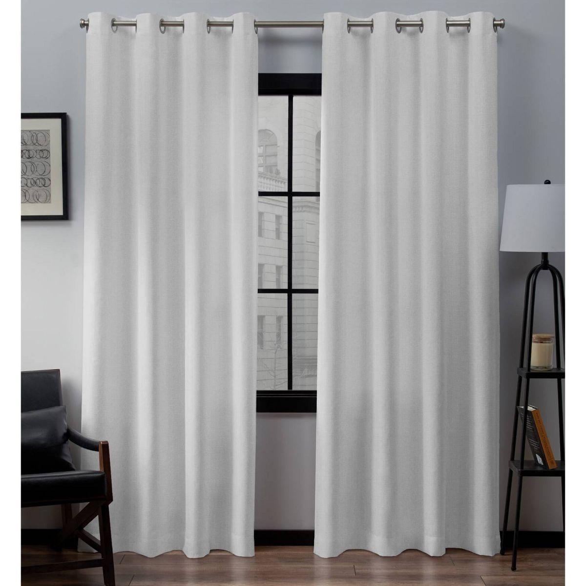Set of 2 Loha Linen Window Curtain Panel - Exclusive Home™ | Target
