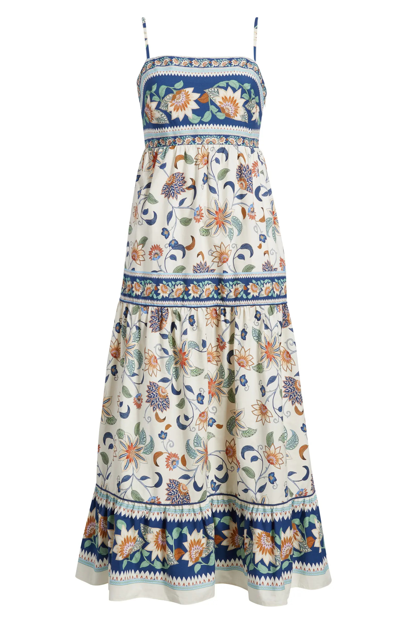 Delhi Floral Tapestry Print Sundress | Nordstrom