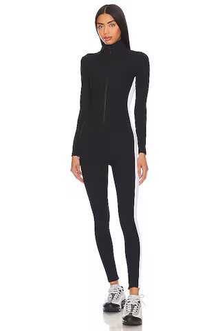 YEAR OF OURS Thermal Ski Onesie in Black & White from Revolve.com | Revolve Clothing (Global)