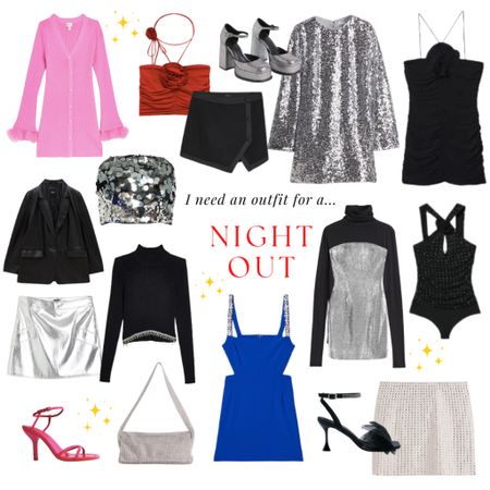 Night out outfit ideas for the festive period ✨ 

Dress 
Christmas 
Party outfits 
Party dress 
Christmas 
Night out outfits 

#LTKunder100 #LTKstyletip #LTKHoliday