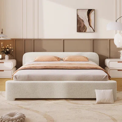 [Cozy Upholstered Bed[ - A Dreamy Addition To Your Bedroom | Wayfair North America