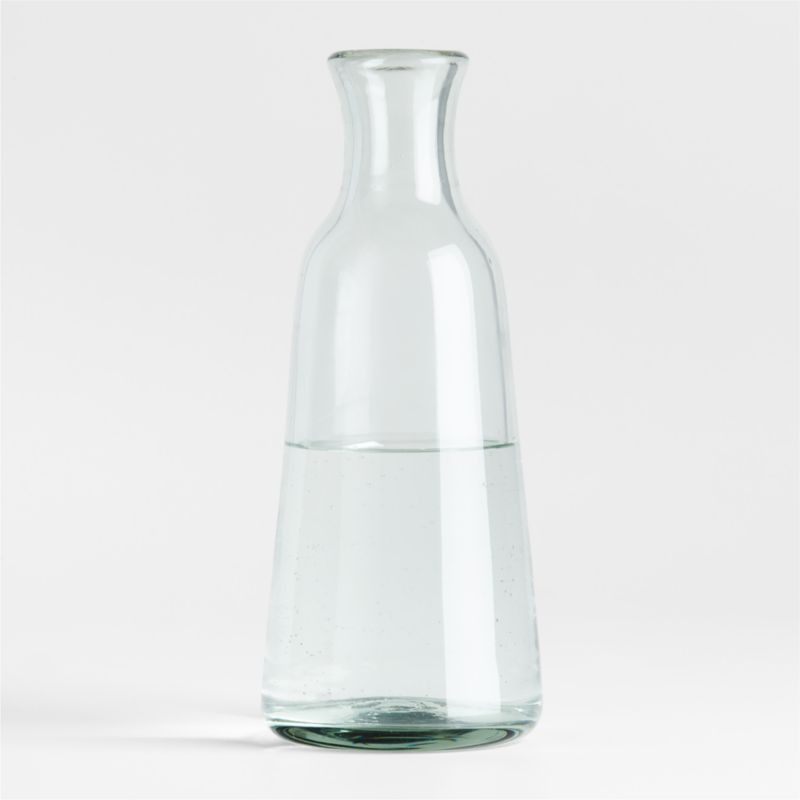 Careyes Recycled Glass Carafe by Gaby Dalkin + Reviews | Crate & Barrel | Crate & Barrel