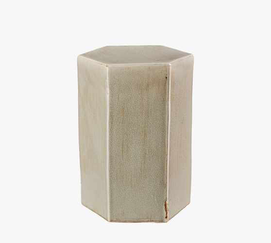 Croft Ceramic Outdoor Side Table (12"-15") | Pottery Barn (US)