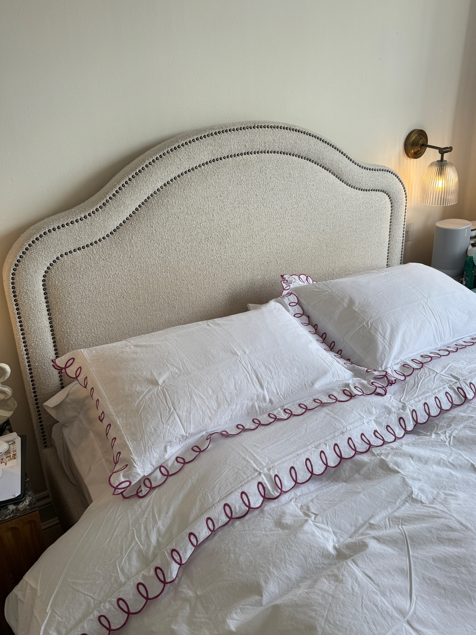 Fresh sheets for a new week, love the detail on these ✨

#LTKsummer #LTKuk #LTKeurope
