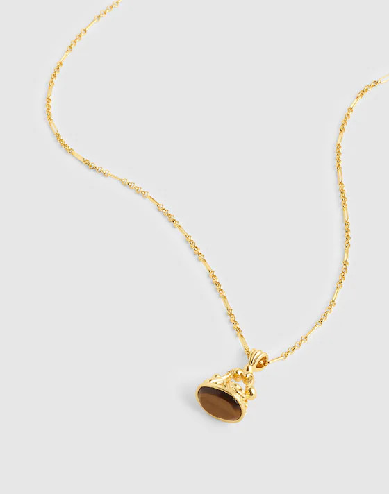 Semiprecious Victorian Pendant Necklace | Madewell