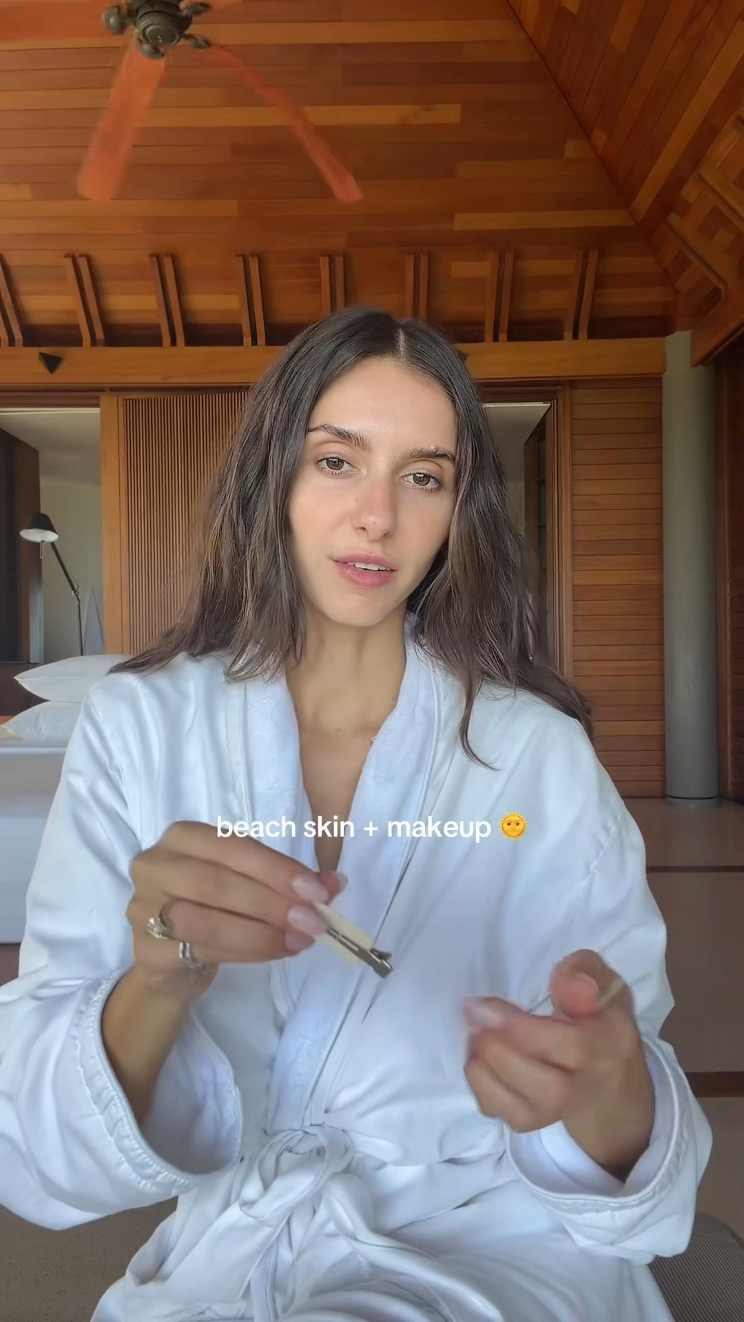 beach skin + makeup ☀️