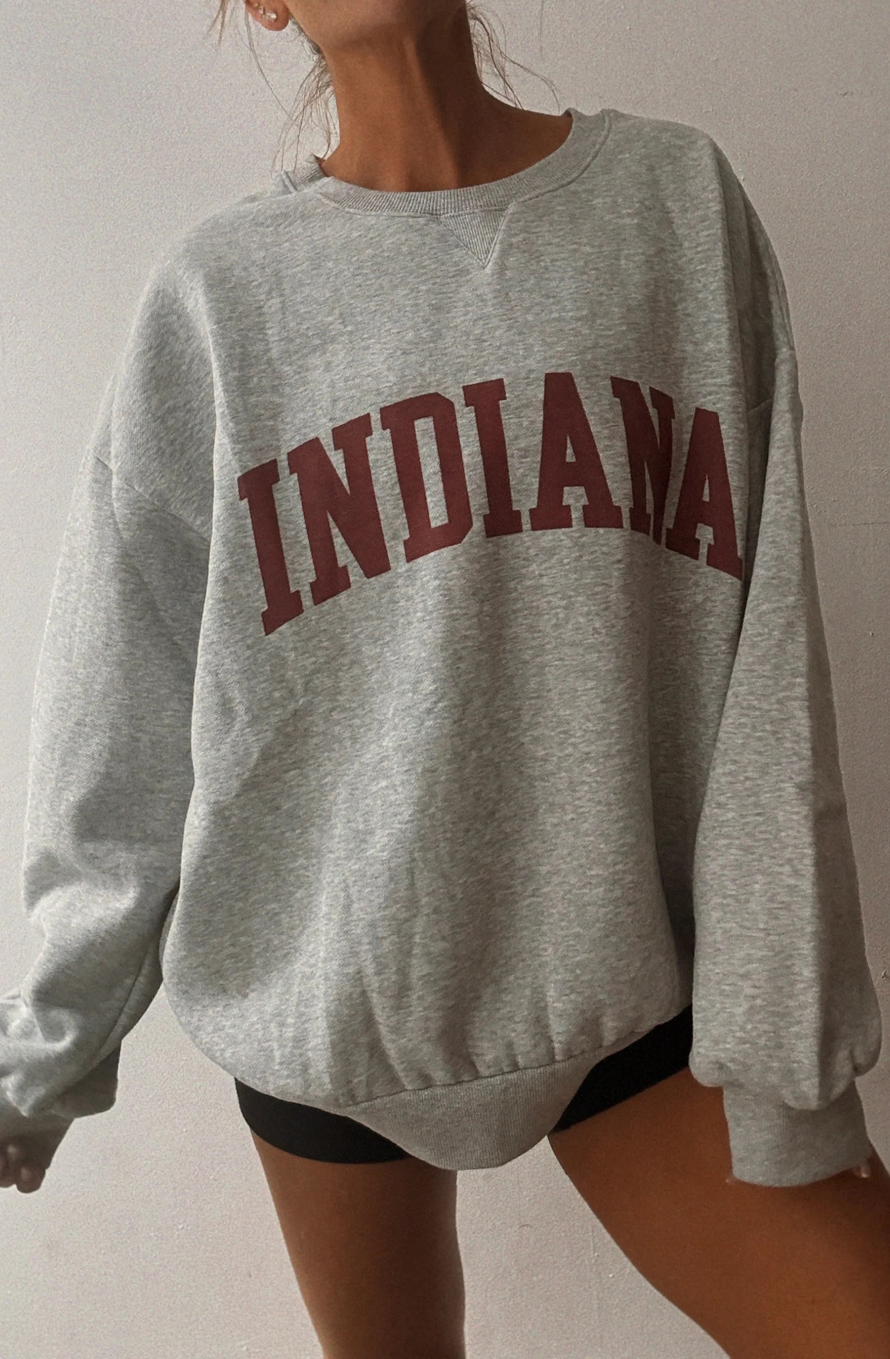 [NEW] Indiana Crewneck Sweatshirt | Hill x Sarah