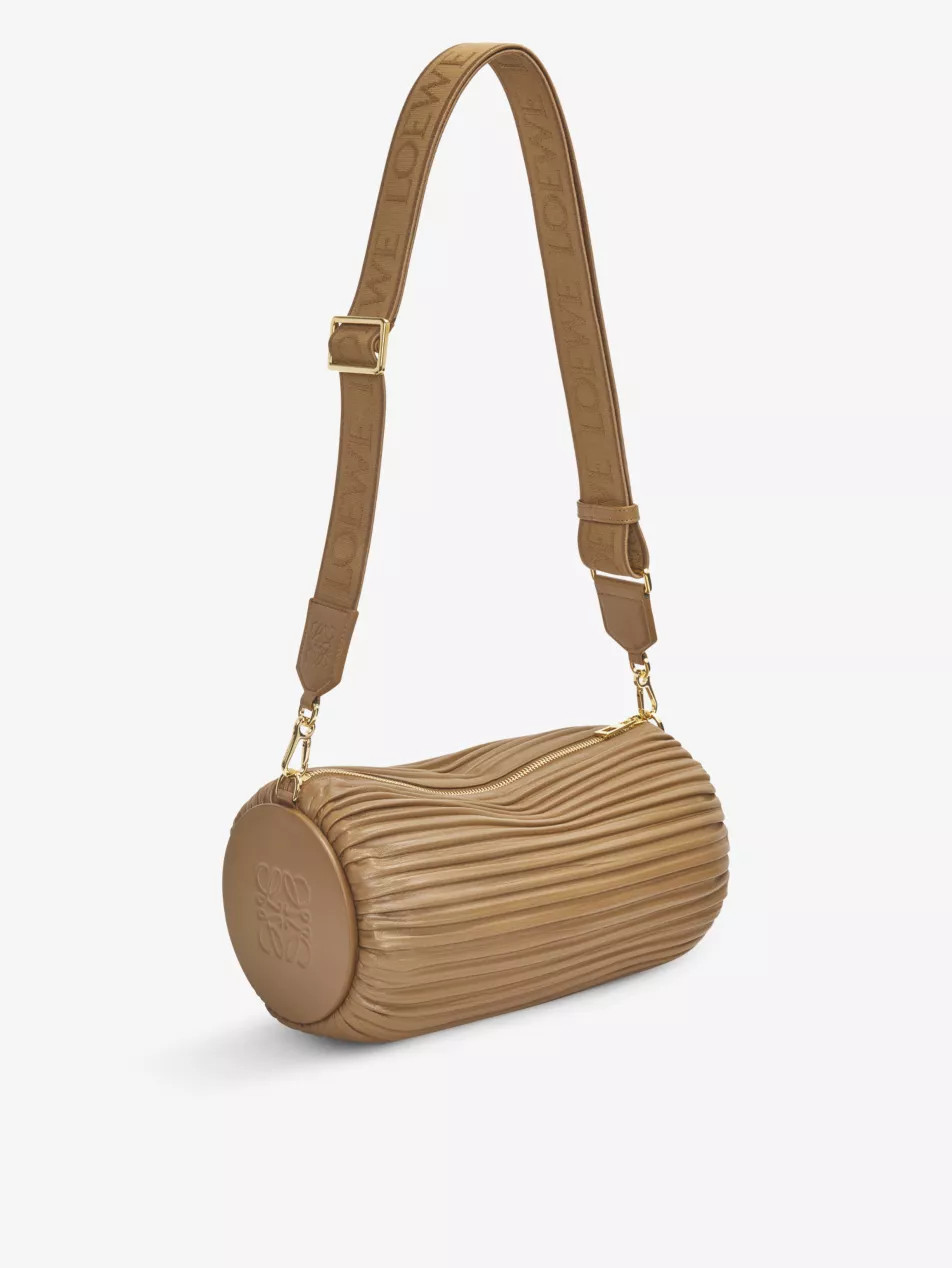 Bracelet Pouch large leather-blend clutch bag | Selfridges