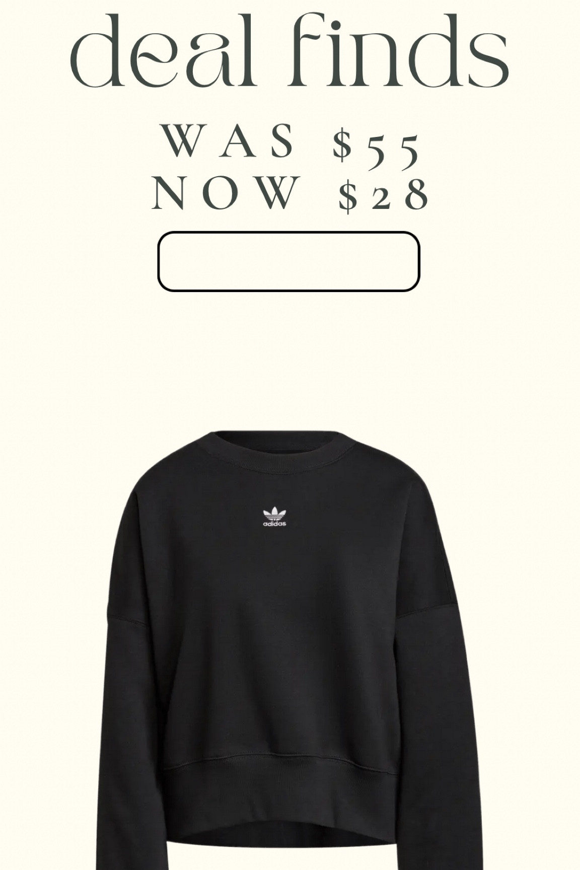 Adidas sweatshirt 

#LTKsalealert #LTKfit #LTKSeasonal