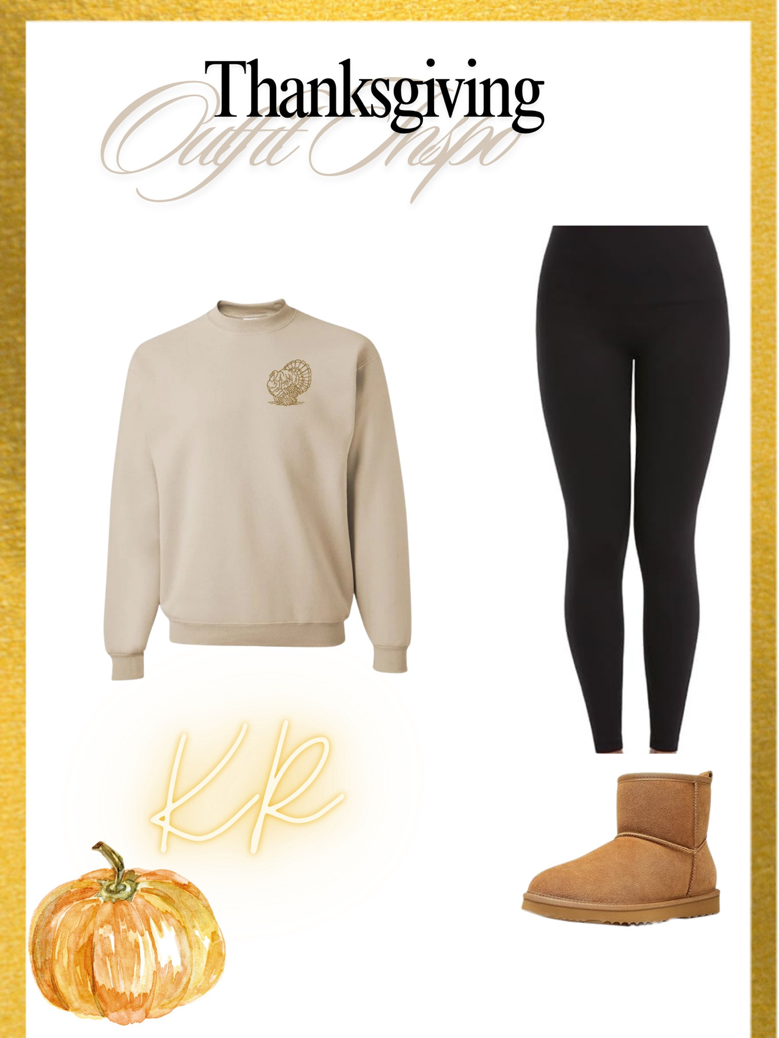 Casual Thanksgiving fit!!🤍

#LTKActive #LTKHoliday #LTKFindsUnder100