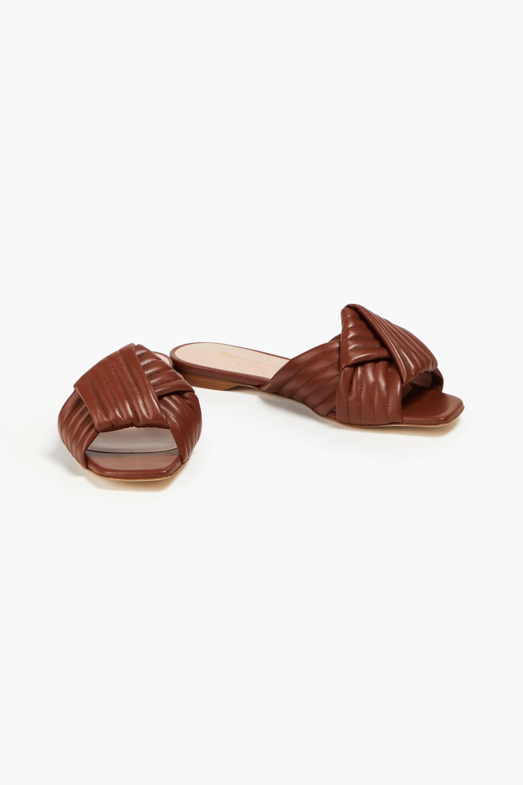 Knotted leather sandals | The Outnet (UK and Europe)
