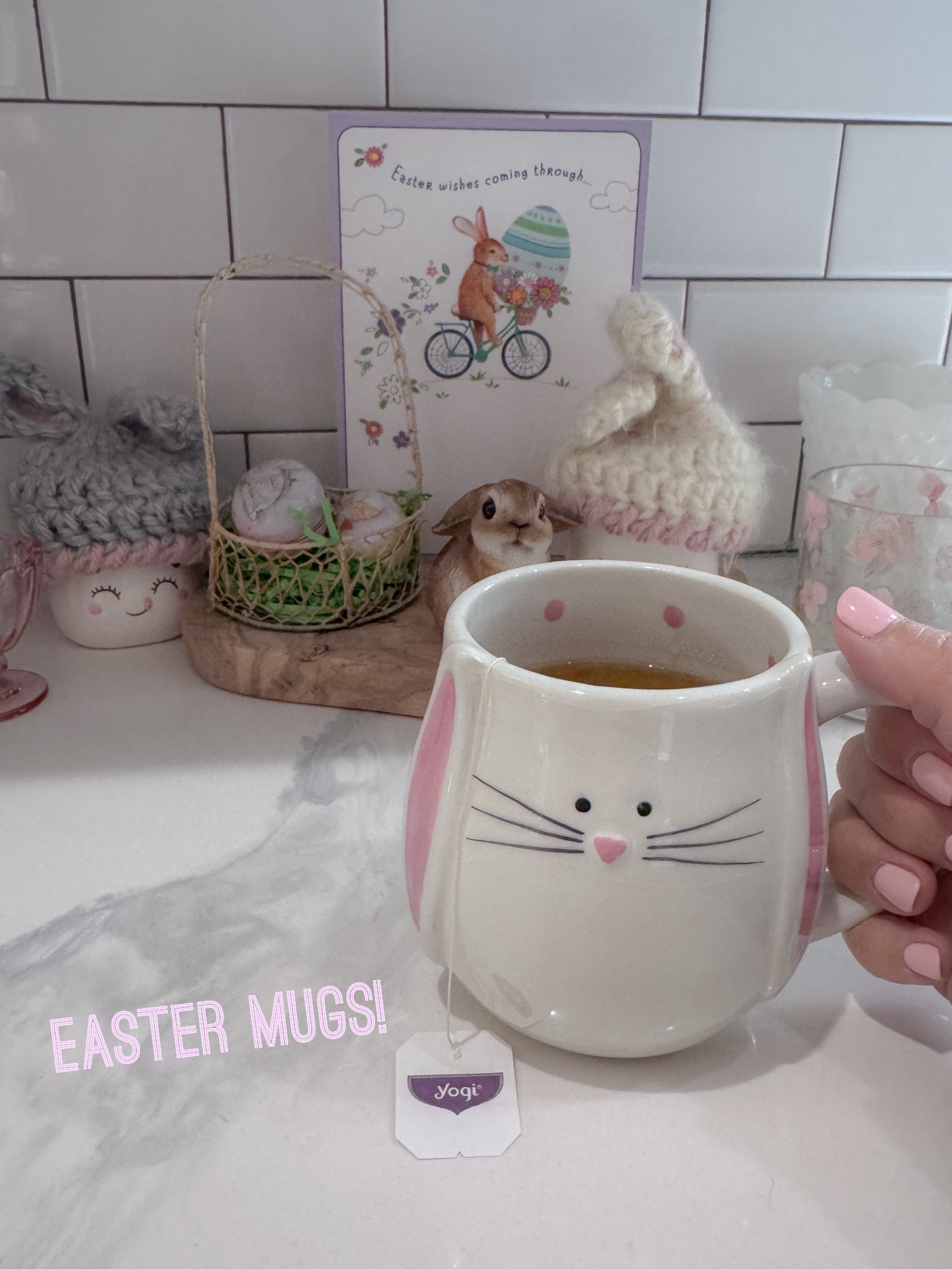 I love cute holiday mugs! Here’s my roundup of cute Easter ones. Mine is years old 🐰 
Also linked my cute marshmallow mugs and the toppers I put on them. 

#LTKSeasonal #LTKHome